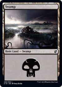 Swamp (295) [Commander 2019] | Gear Gaming Bentonville