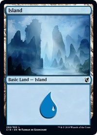 Island (292) [Commander 2019] | Gear Gaming Bentonville