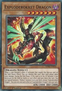 Exploderokket Dragon [Structure Deck: Rokket Revolt] [SDRR-EN004] | Gear Gaming Bentonville