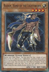 Raiden, Hand of the Lightsworn [Structure Deck: Rokket Revolt] [SDRR-EN021] | Gear Gaming Bentonville