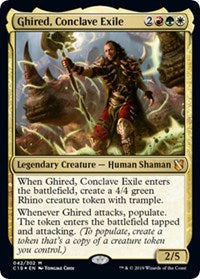 Ghired, Conclave Exile (Commander 2019) [Oversize Cards] | Gear Gaming Bentonville