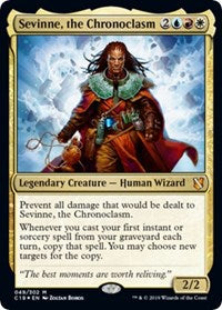 Sevinne, the Chronoclasm (Commander 2019) [Oversize Cards] | Gear Gaming Bentonville