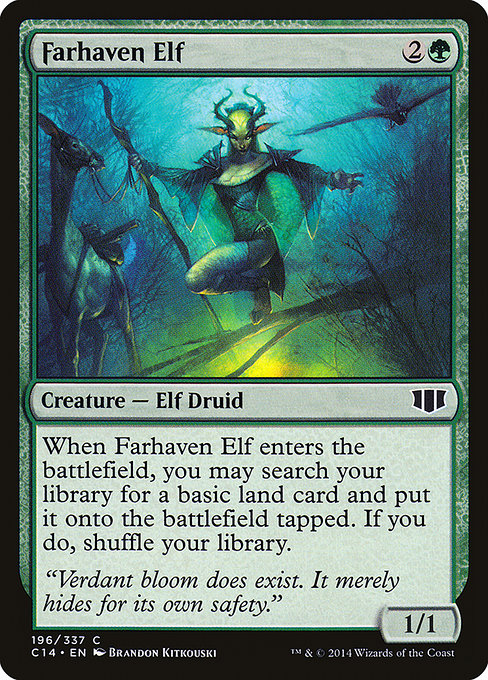 Farhaven Elf [Commander 2014] | Gear Gaming Bentonville