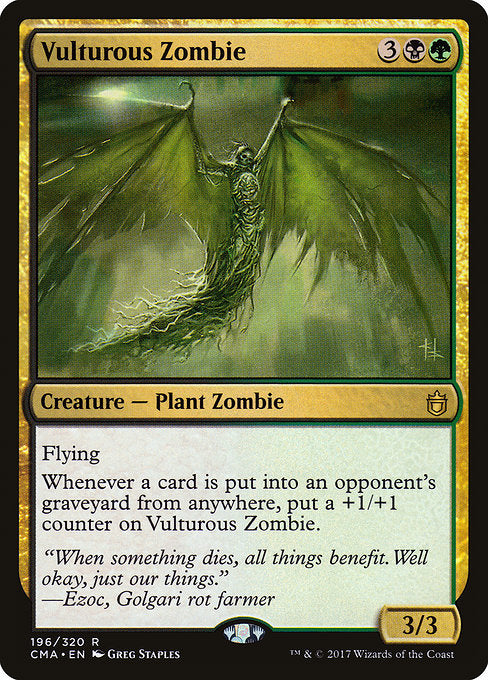 Vulturous Zombie [Commander Anthology] | Gear Gaming Bentonville