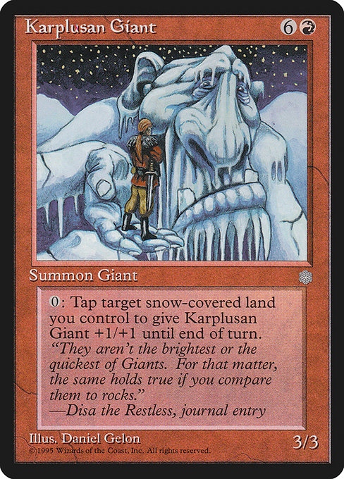 Karplusan Giant [Ice Age] | Gear Gaming Bentonville