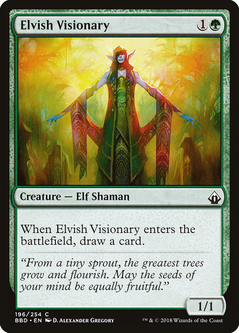 Elvish Visionary [Battlebond] | Gear Gaming Bentonville