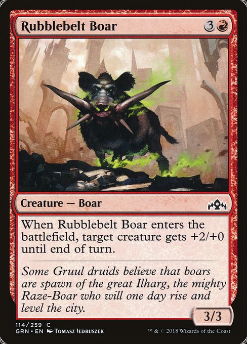 Rubblebelt Boar [Guilds of Ravnica] | Gear Gaming Bentonville