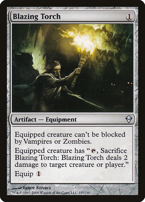 Blazing Torch [Zendikar] | Gear Gaming Bentonville