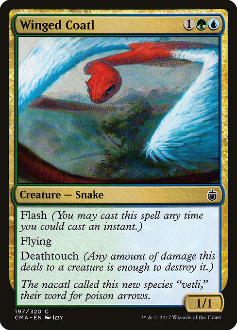 Winged Coatl [Commander Anthology] | Gear Gaming Bentonville