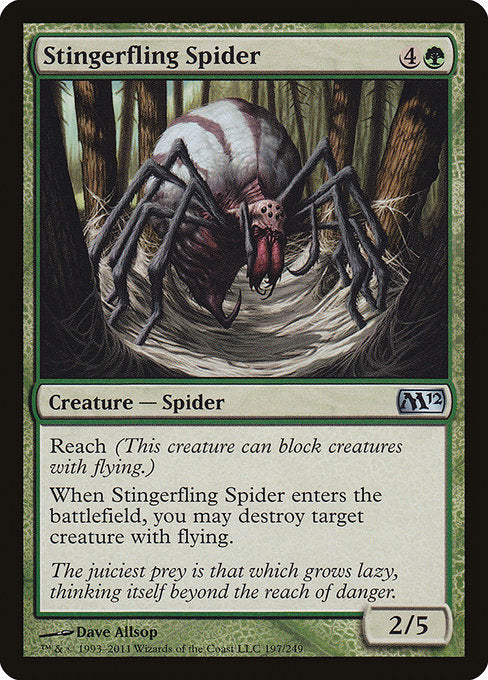 Stingerfling Spider [Magic 2012 (M12)] | Gear Gaming Bentonville