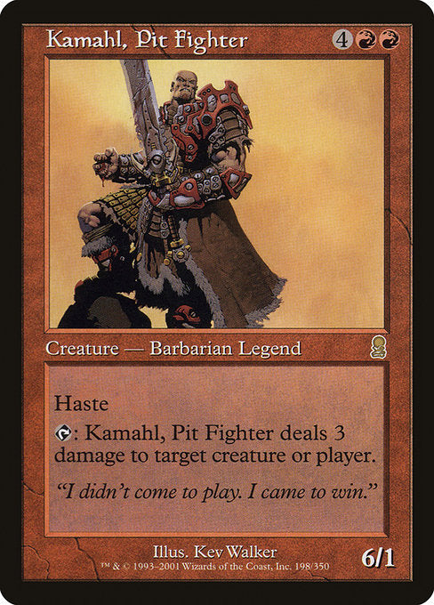 Kamahl, Pit Fighter [Odyssey] | Gear Gaming Bentonville