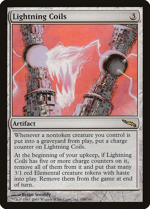 Lightning Coils [Mirrodin] | Gear Gaming Bentonville