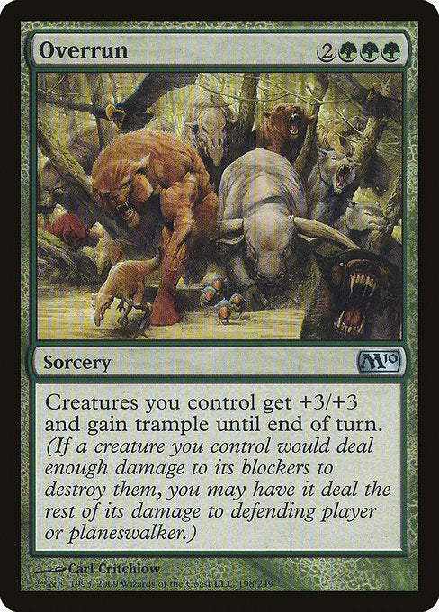 Overrun [Magic 2010 (M10)] | Gear Gaming Bentonville