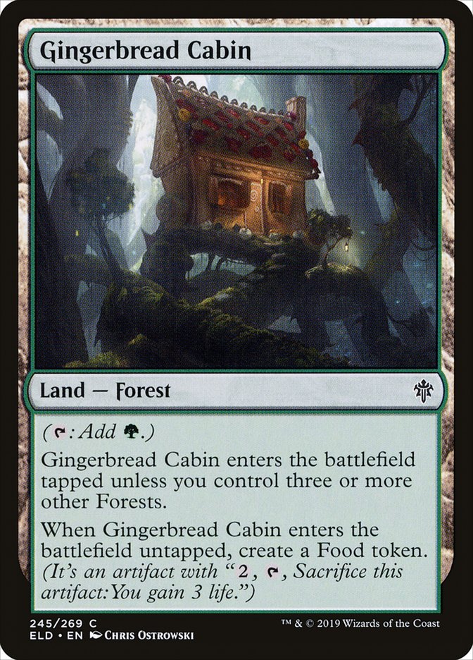 Gingerbread Cabin [Throne of Eldraine] | Gear Gaming Bentonville