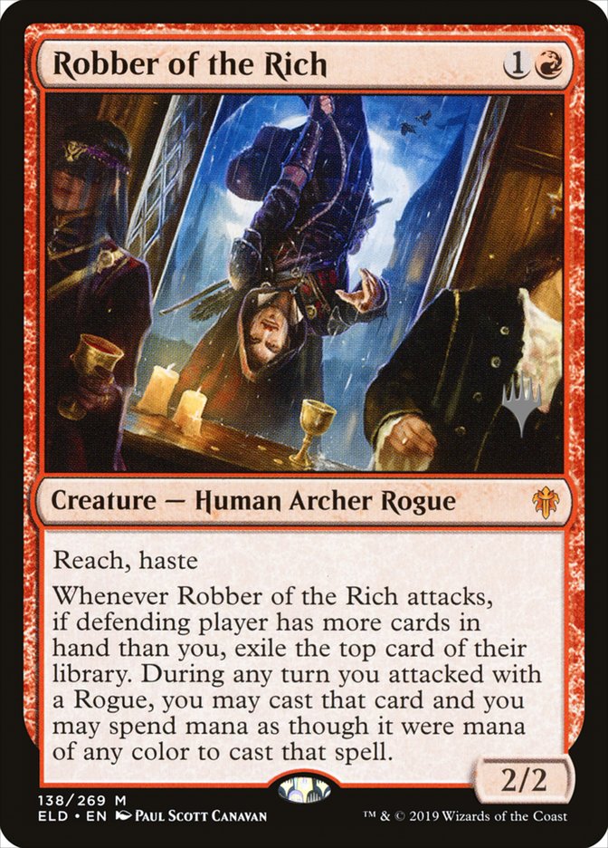 Robber of the Rich (Promo Pack) [Throne of Eldraine Promos] | Gear Gaming Bentonville