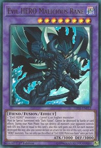 Evil HERO Malicious Bane [Legendary Duelists: Immortal Destiny] [LED5-EN012] | Gear Gaming Bentonville