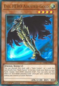 Evil HERO Adusted Gold [Legendary Duelists: Immortal Destiny] [LED5-EN013] | Gear Gaming Bentonville