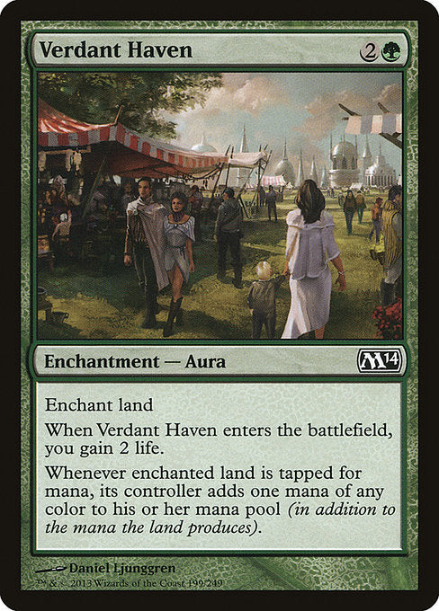 Verdant Haven [Magic 2014 (M14)] | Gear Gaming Bentonville