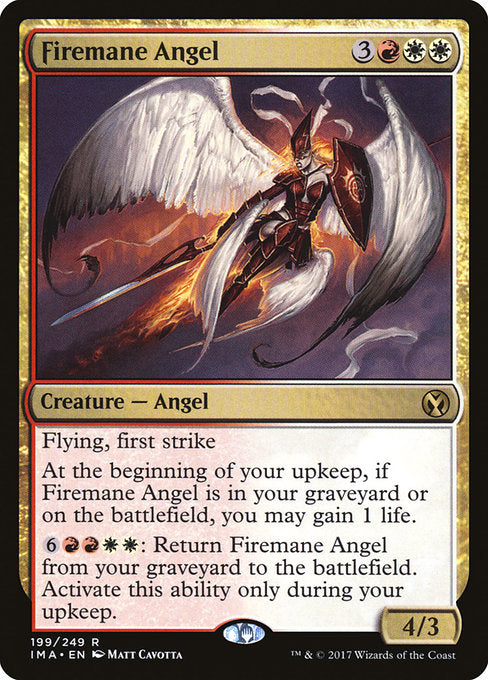 Firemane Angel [Iconic Masters] | Gear Gaming Bentonville