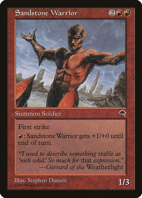 Sandstone Warrior [Tempest] | Gear Gaming Bentonville