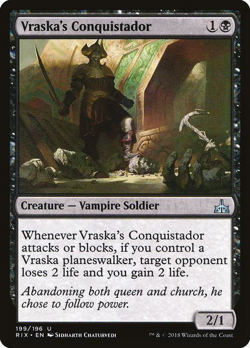 Vraska's Conquistador [Rivals of Ixalan] | Gear Gaming Bentonville