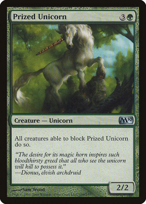 Prized Unicorn [Magic 2010 (M10)] | Gear Gaming Bentonville