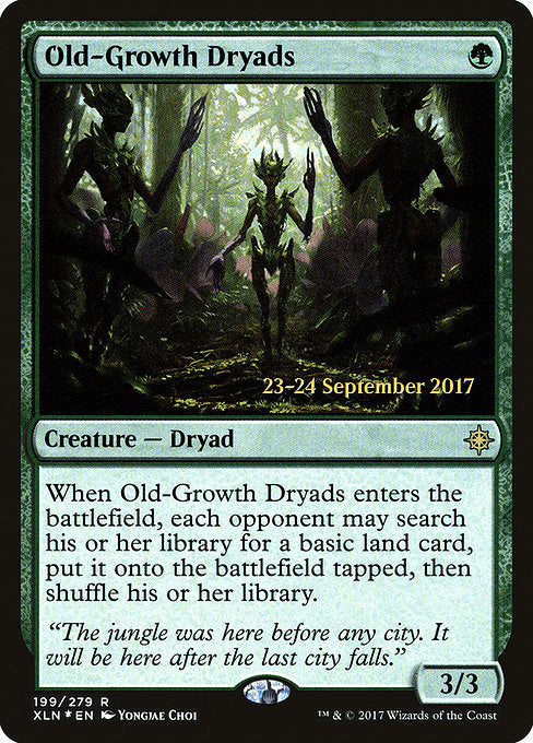 Old-Growth Dryads [Prerelease Cards] | Gear Gaming Bentonville