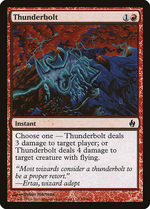 Thunderbolt [Premium Deck Series: Fire and Lightning] | Gear Gaming Bentonville