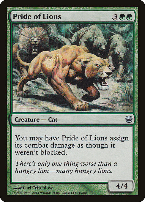 Pride of Lions [Duel Decks: Ajani vs. Nicol Bolas] | Gear Gaming Bentonville