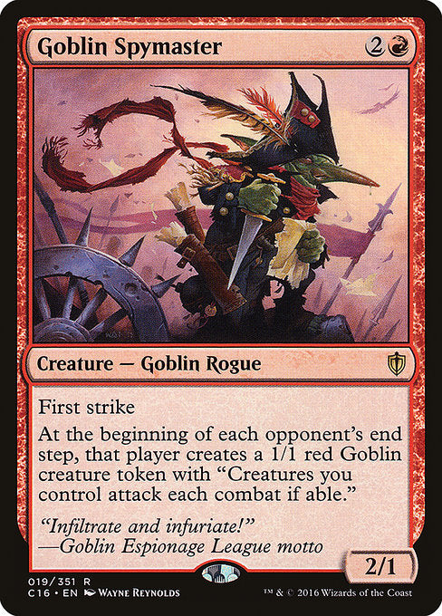 Goblin Spymaster [Commander 2016] | Gear Gaming Bentonville