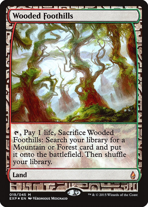 Wooded Foothills [Zendikar Expeditions] | Gear Gaming Bentonville