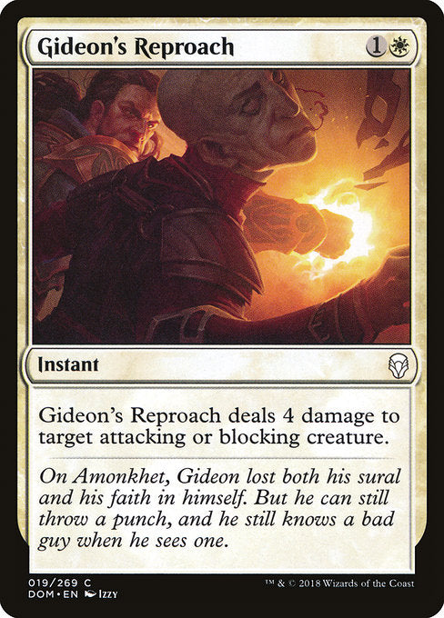 Gideon's Reproach [Dominaria] | Gear Gaming Bentonville