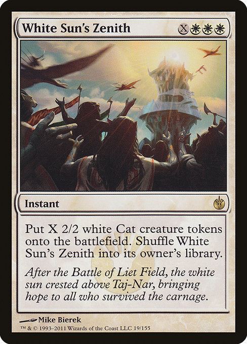 White Sun's Zenith [Mirrodin Besieged] | Gear Gaming Bentonville