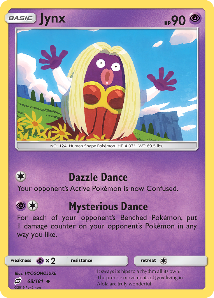 Jynx (68/181) [Sun & Moon: Team Up] | Gear Gaming Bentonville