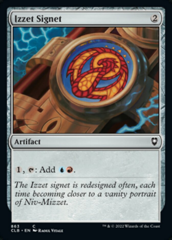 Izzet Signet [Commander Legends: Battle for Baldur's Gate] | Gear Gaming Bentonville