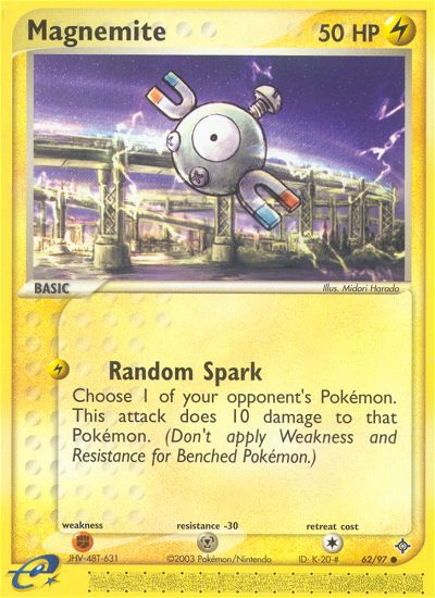 Magnemite (62/97) [EX: Dragon] | Gear Gaming Bentonville