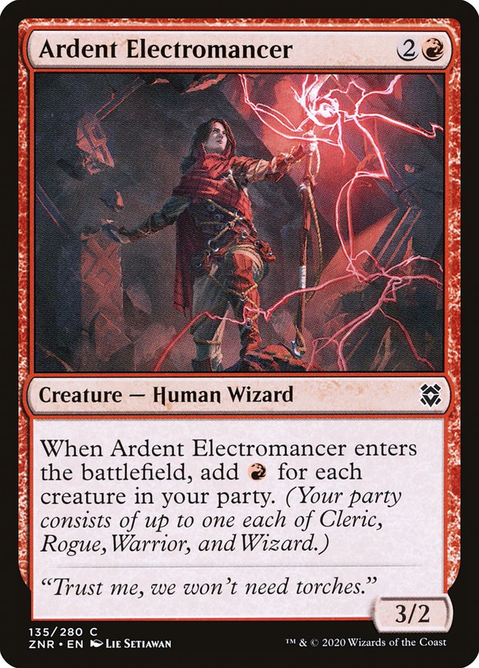 Ardent Electromancer [Zendikar Rising] | Gear Gaming Bentonville