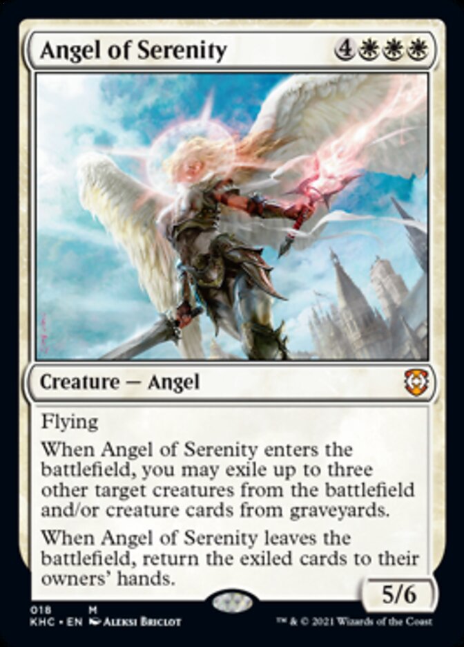 Angel of Serenity [Kaldheim Commander] | Gear Gaming Bentonville