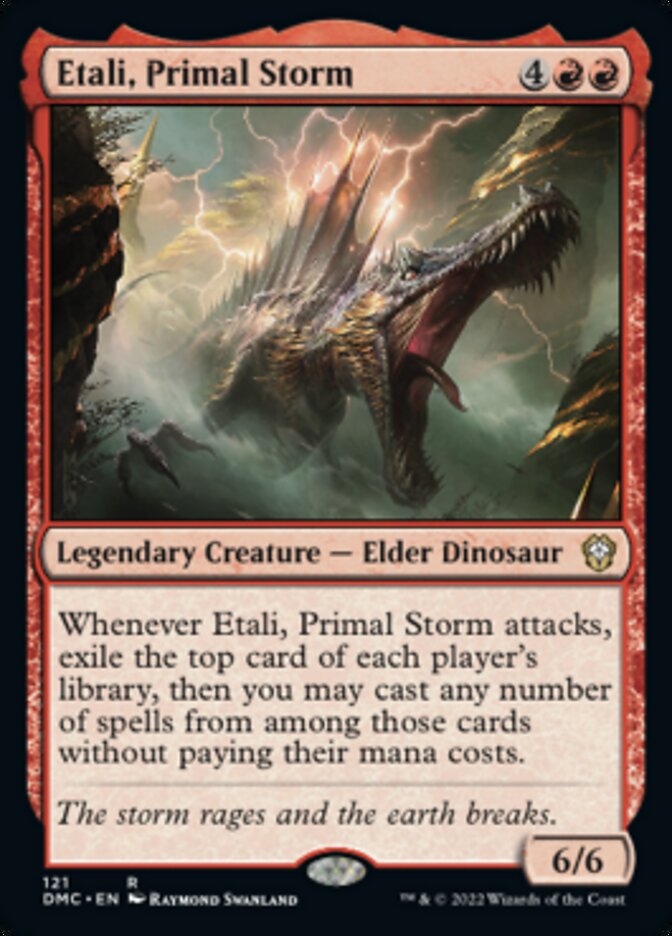 Etali, Primal Storm [Dominaria United Commander] | Gear Gaming Bentonville