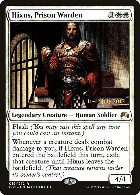 Hixus, Prison Warden [Prerelease Cards] | Gear Gaming Bentonville