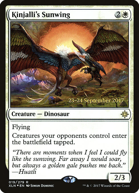 Kinjalli's Sunwing [Prerelease Cards] | Gear Gaming Bentonville