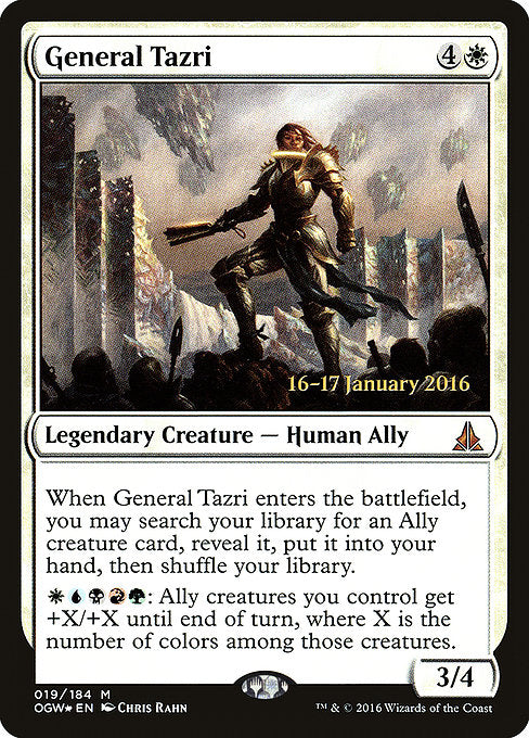 General Tazri [Prerelease Cards] | Gear Gaming Bentonville