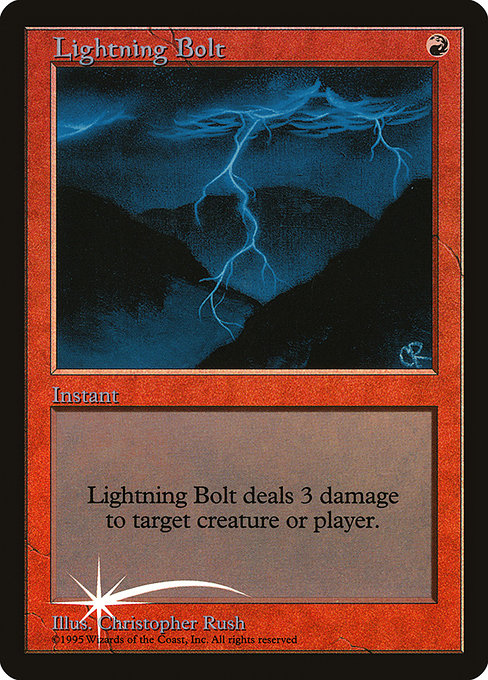 Lightning Bolt [Judge Promos] | Gear Gaming Bentonville