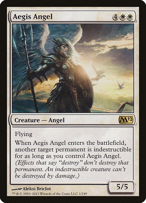 Aegis Angel [Magic 2012 (M12)] | Gear Gaming Bentonville