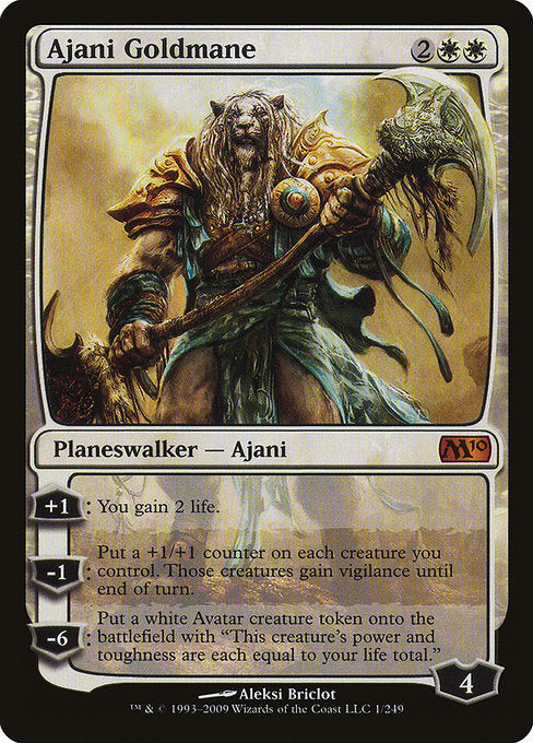 Ajani Goldmane [Magic 2010 (M10)] | Gear Gaming Bentonville