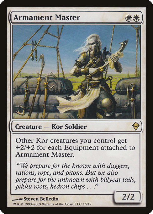 Armament Master [Zendikar] | Gear Gaming Bentonville