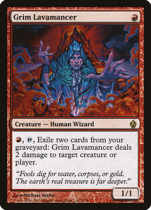 Grim Lavamancer [Premium Deck Series: Fire and Lightning] | Gear Gaming Bentonville