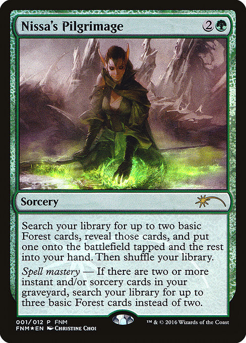 Nissa's Pilgrimage [FNM Promos] | Gear Gaming Bentonville