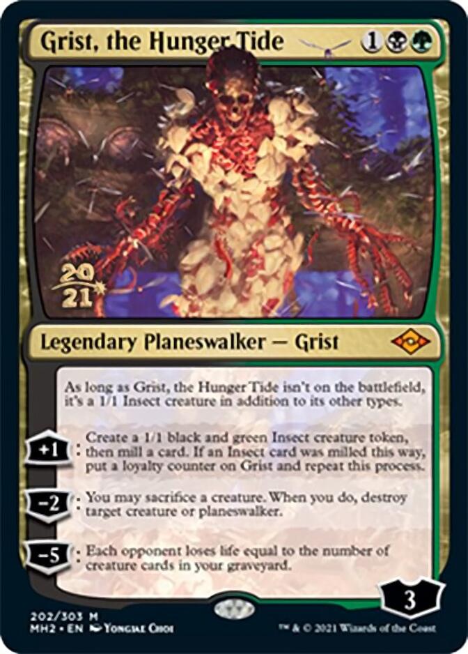 Grist, the Hunger Tide [Modern Horizons 2 Prerelease Promos] | Gear Gaming Bentonville