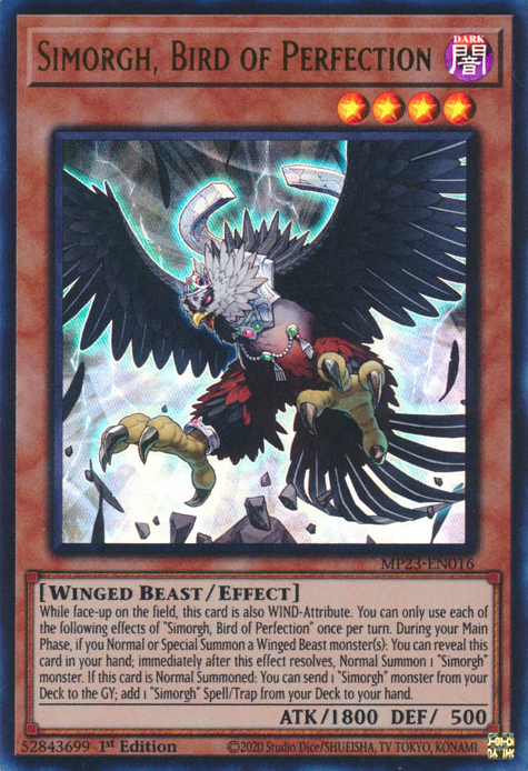 Simorgh, Bird of Perfection [MP23-EN016] Ultra Rare | Gear Gaming Bentonville